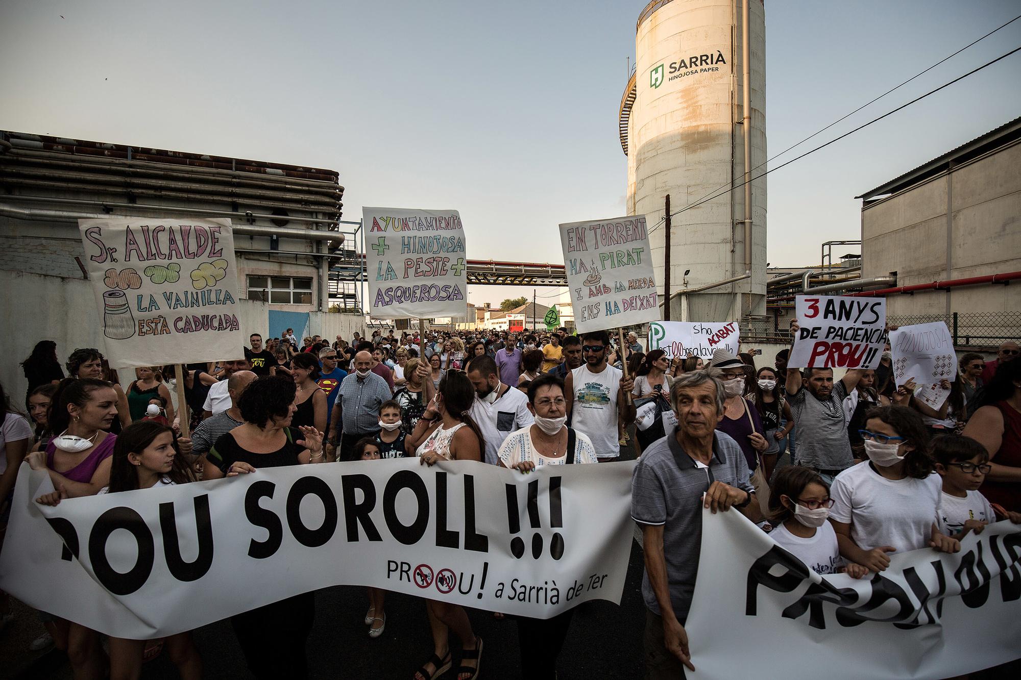 La papelera que no quieren los vecinos de Sarrià de Ter II