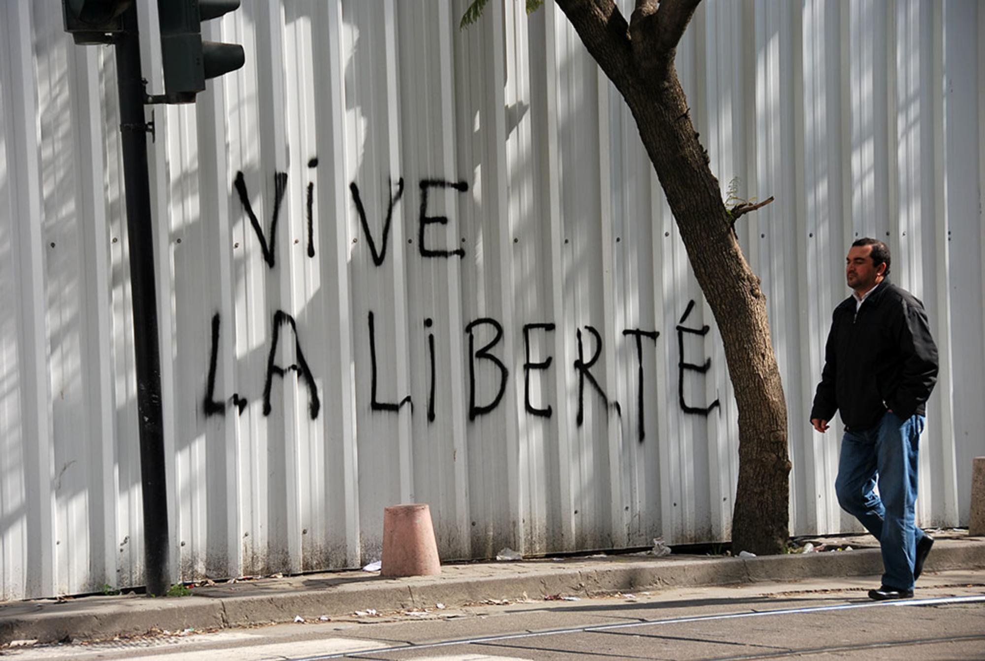 Vive la liberte Tunez