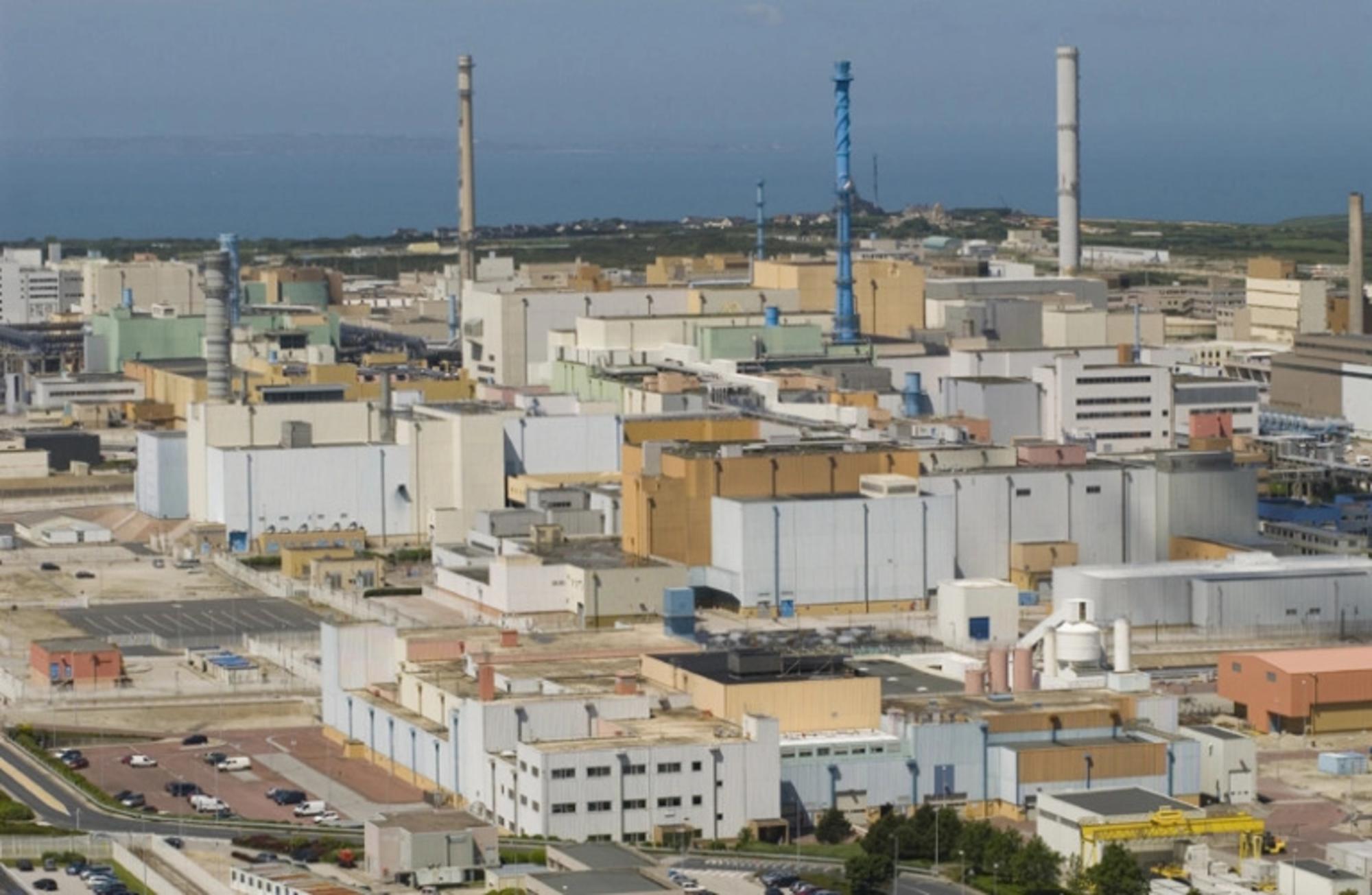 Planta de reprocesamiento de La Hague, Francia. Fuente: Beyond Nuclear International