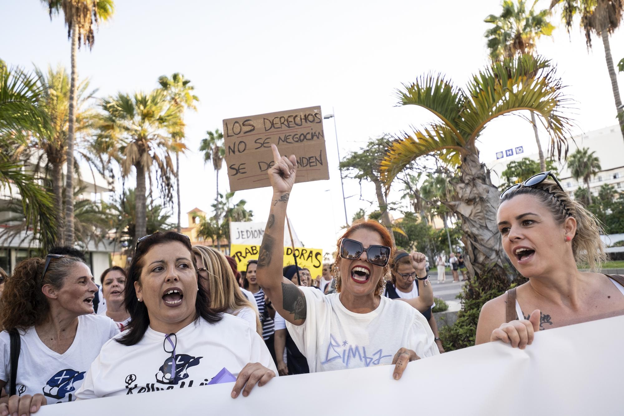 Manifestación Kellys Tenerife - 4