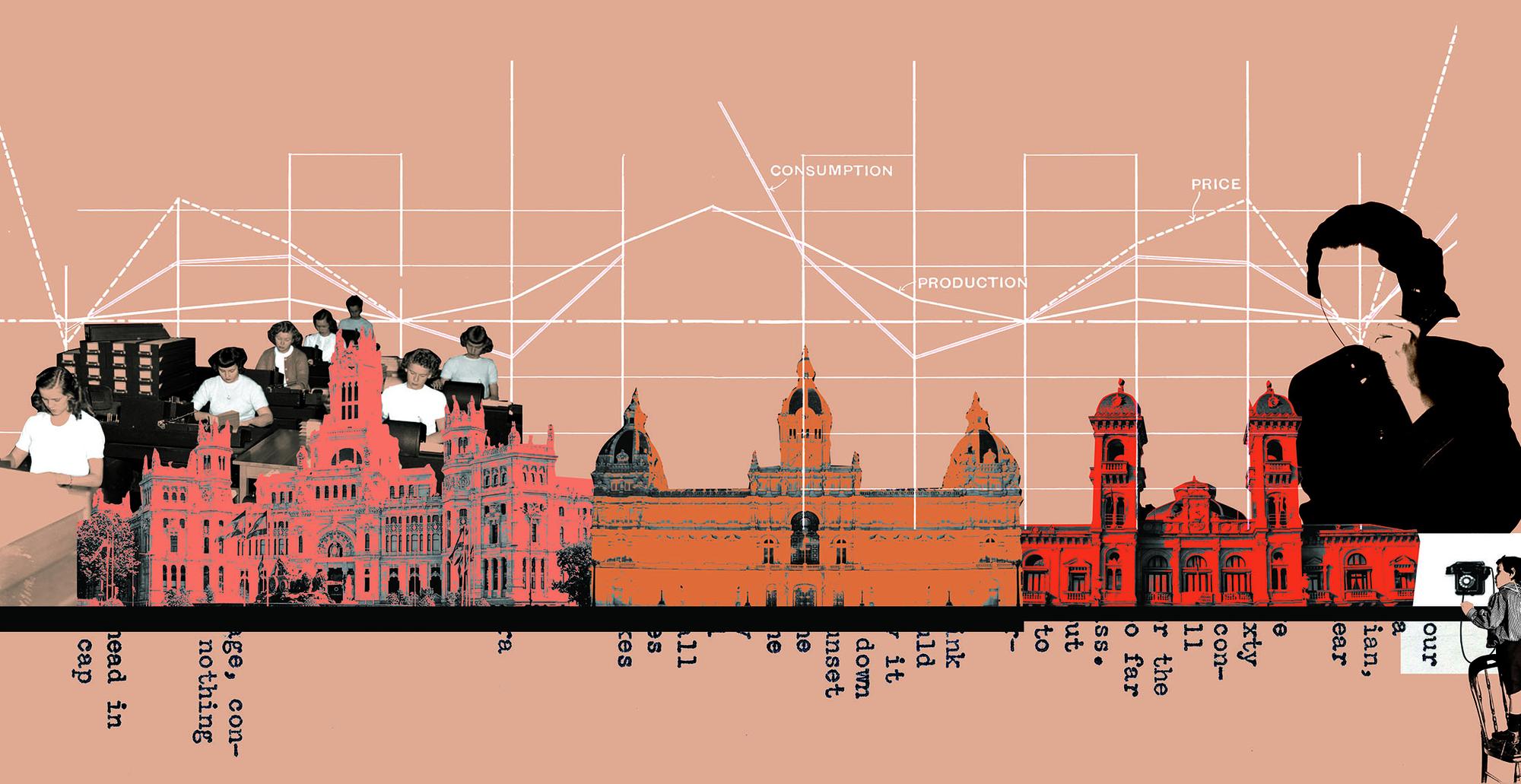 Compras Ayuntamiento Ilustración