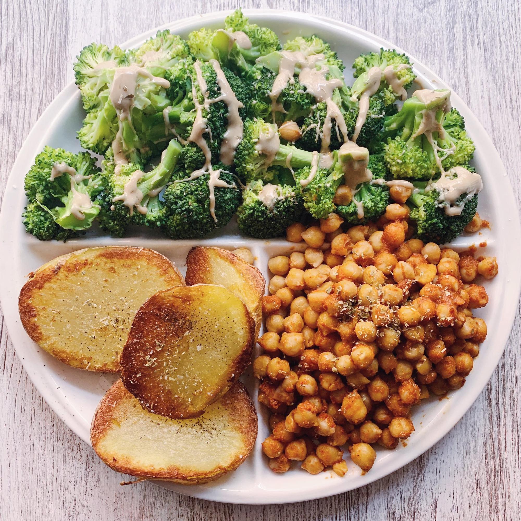 Garbanzos con patatas