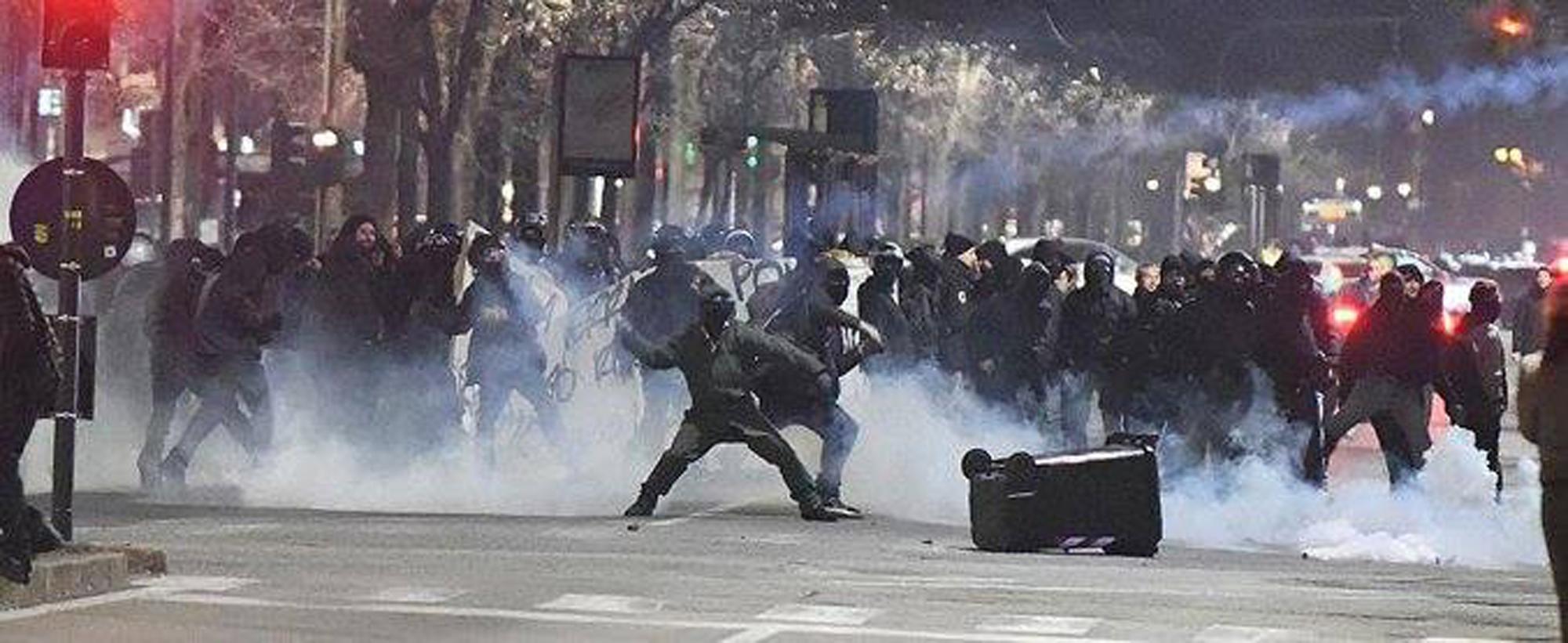 Asilo Ocupatto manifestación