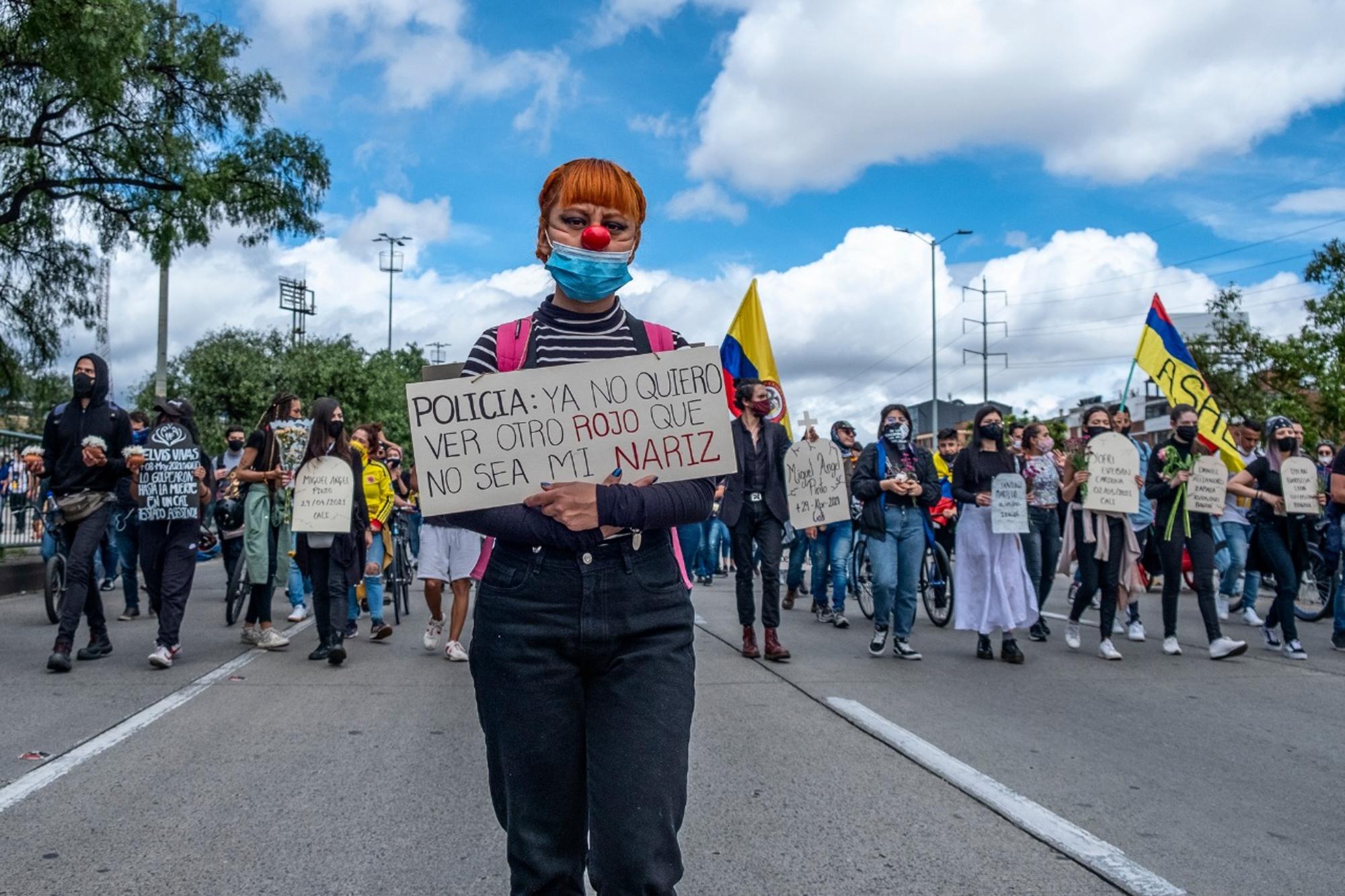 Fotografía cedida por el fotoperiodista Gabriel Galindo @gabrielgalindocol