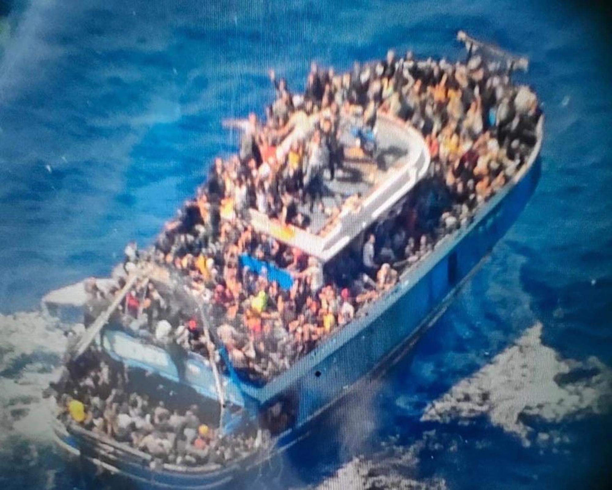 Captura del barco que se hundió