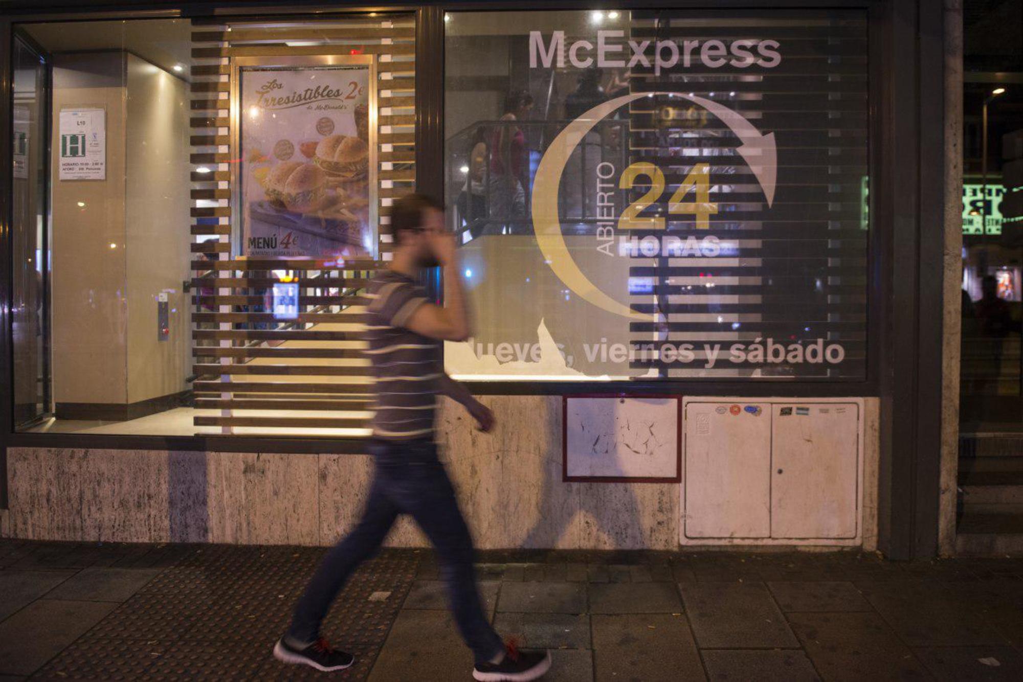 Mac Donalds 24 horas