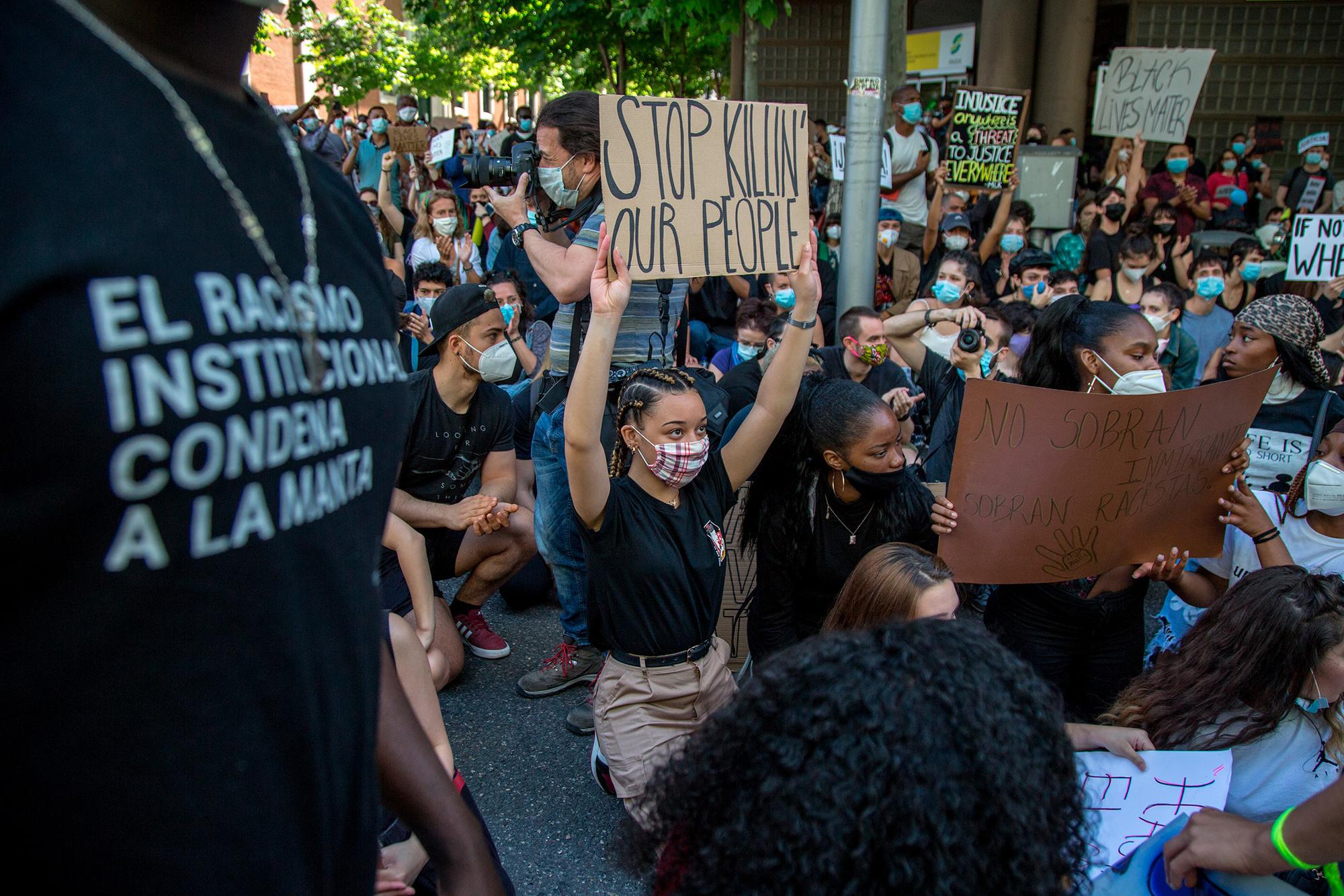 #BlackLivesMatter Madrid 2