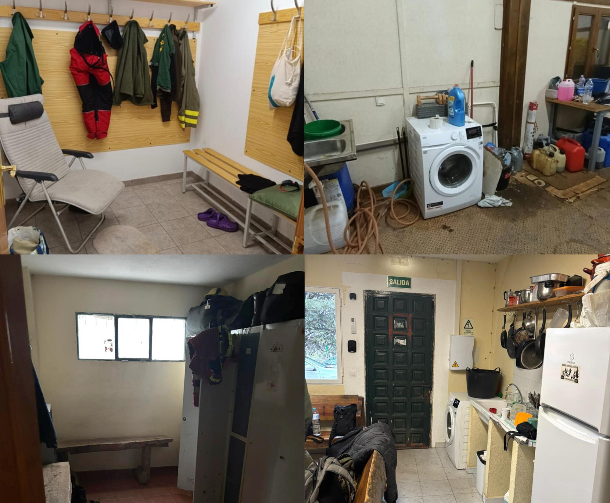 Instalaciones bases bomberos forestales