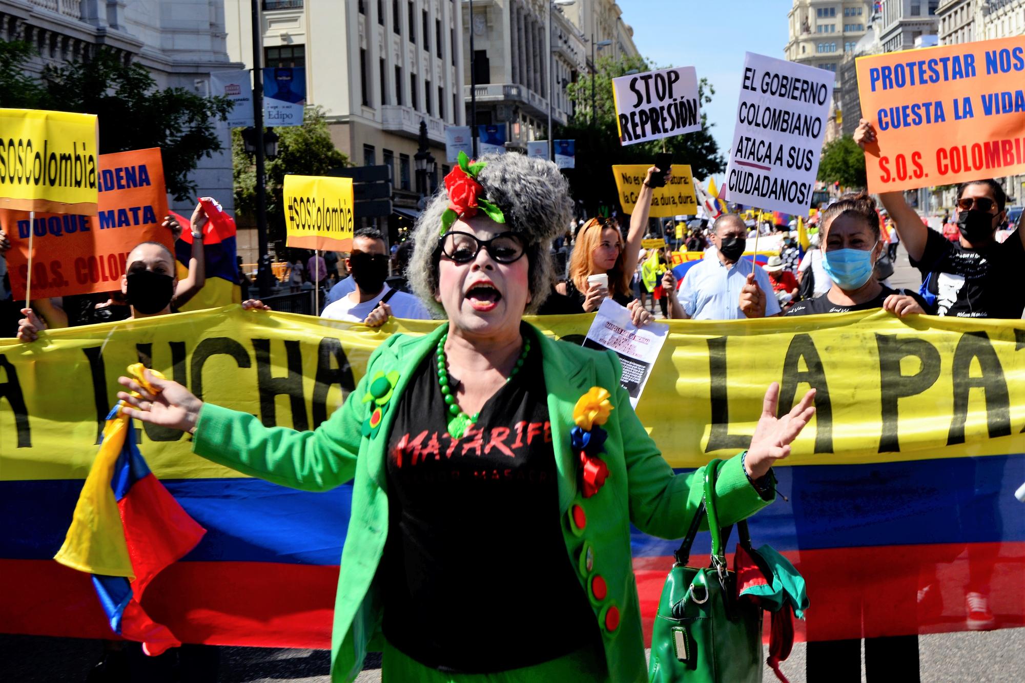 manifestacion colombia