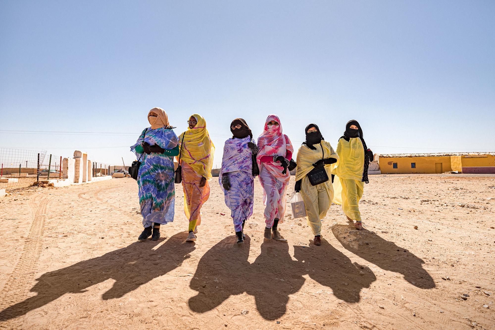 Mujeres saharauis