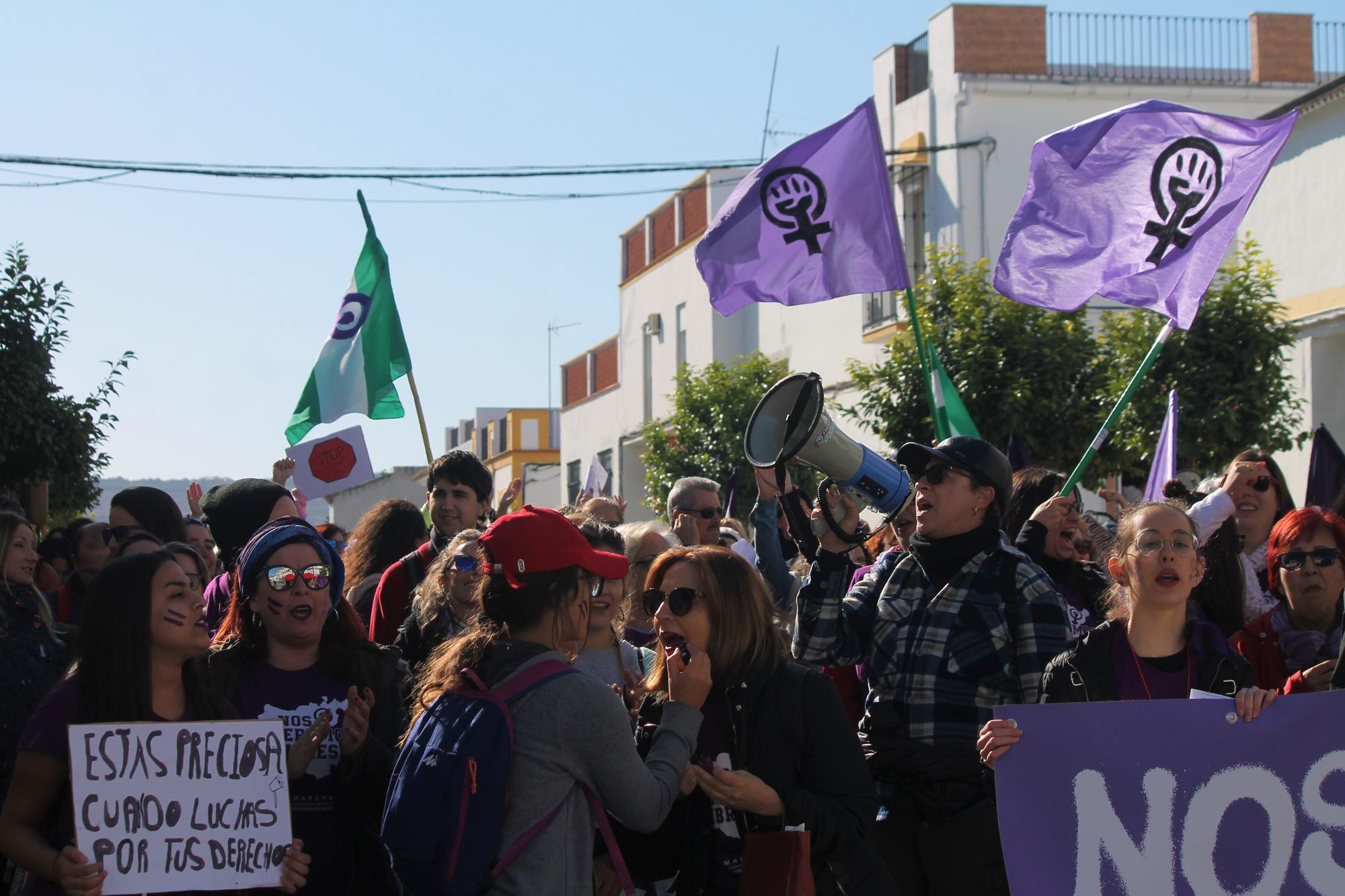 Marcha feminista Bornos 4