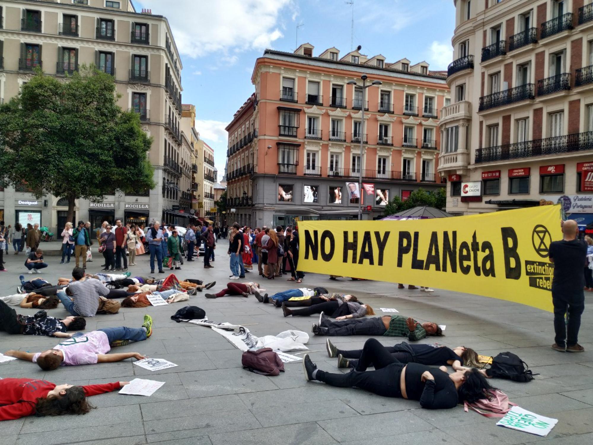 Extinction Rebellion  en Madrid