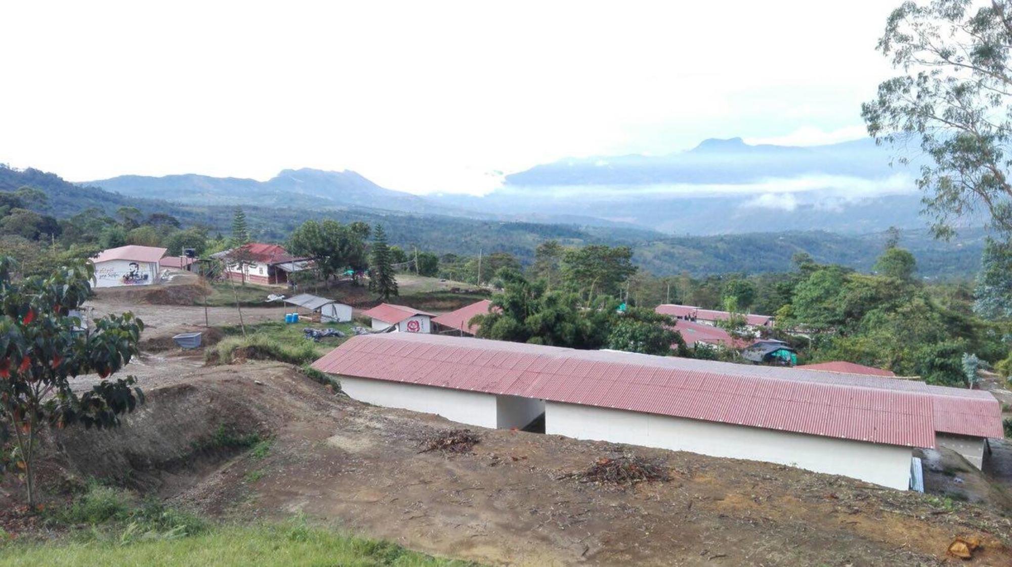 El barrio Brisas de Paz, en el espacio territorial de Icononzo (Colombia)