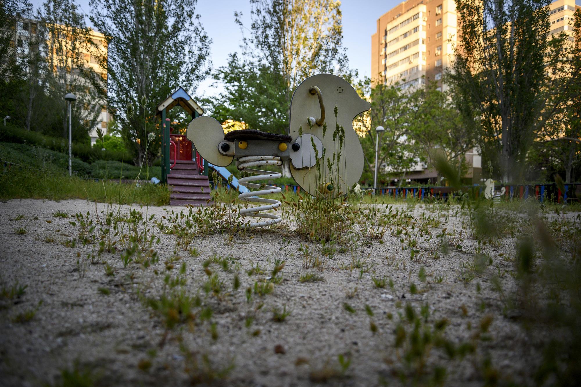 Parque infantil coronavirus