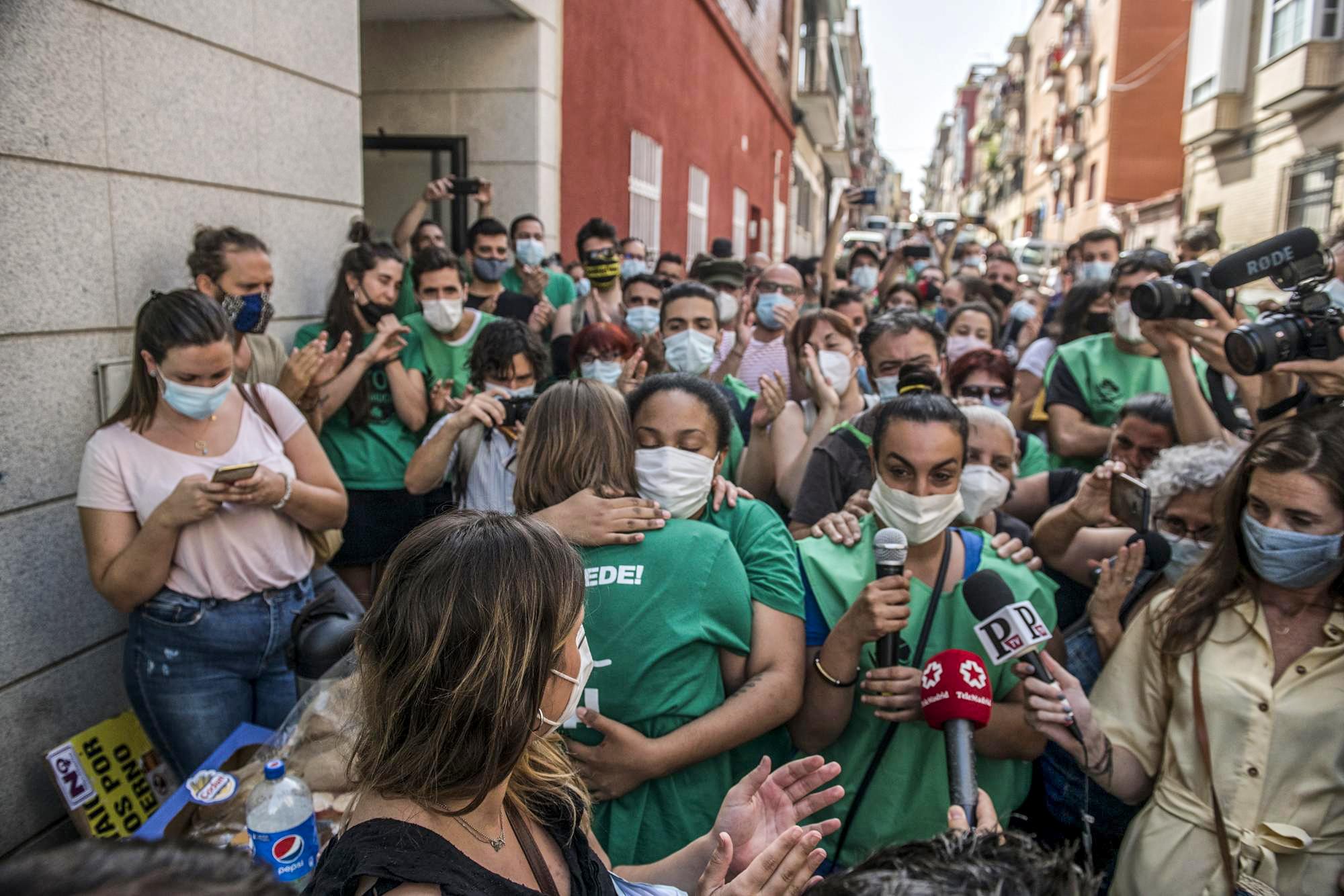 Desahucio parado en callejo 13, Vallecas - 14