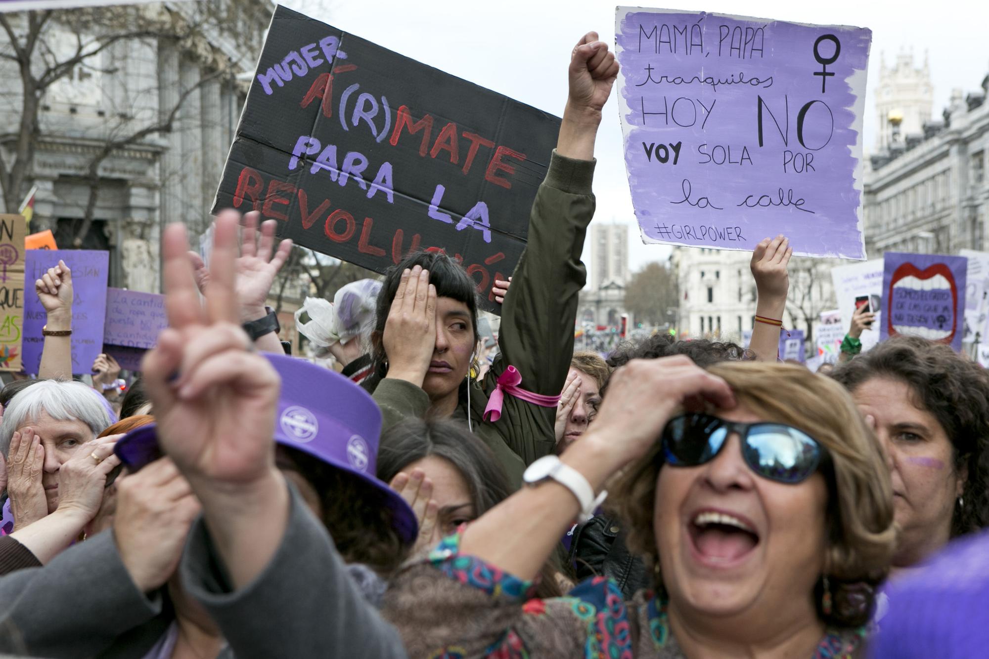 Manifestación del 8 de marzo en Madrid - 10