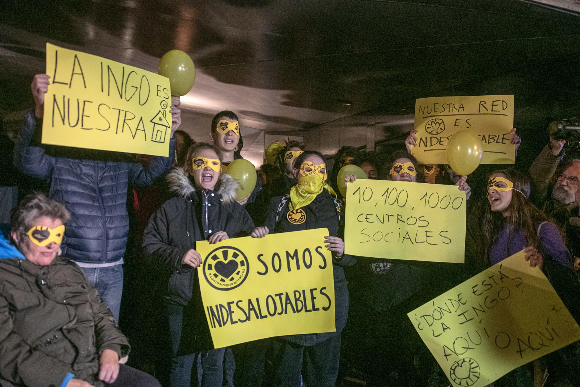 Protesta contra el desalojo de la Ingobernable - 4