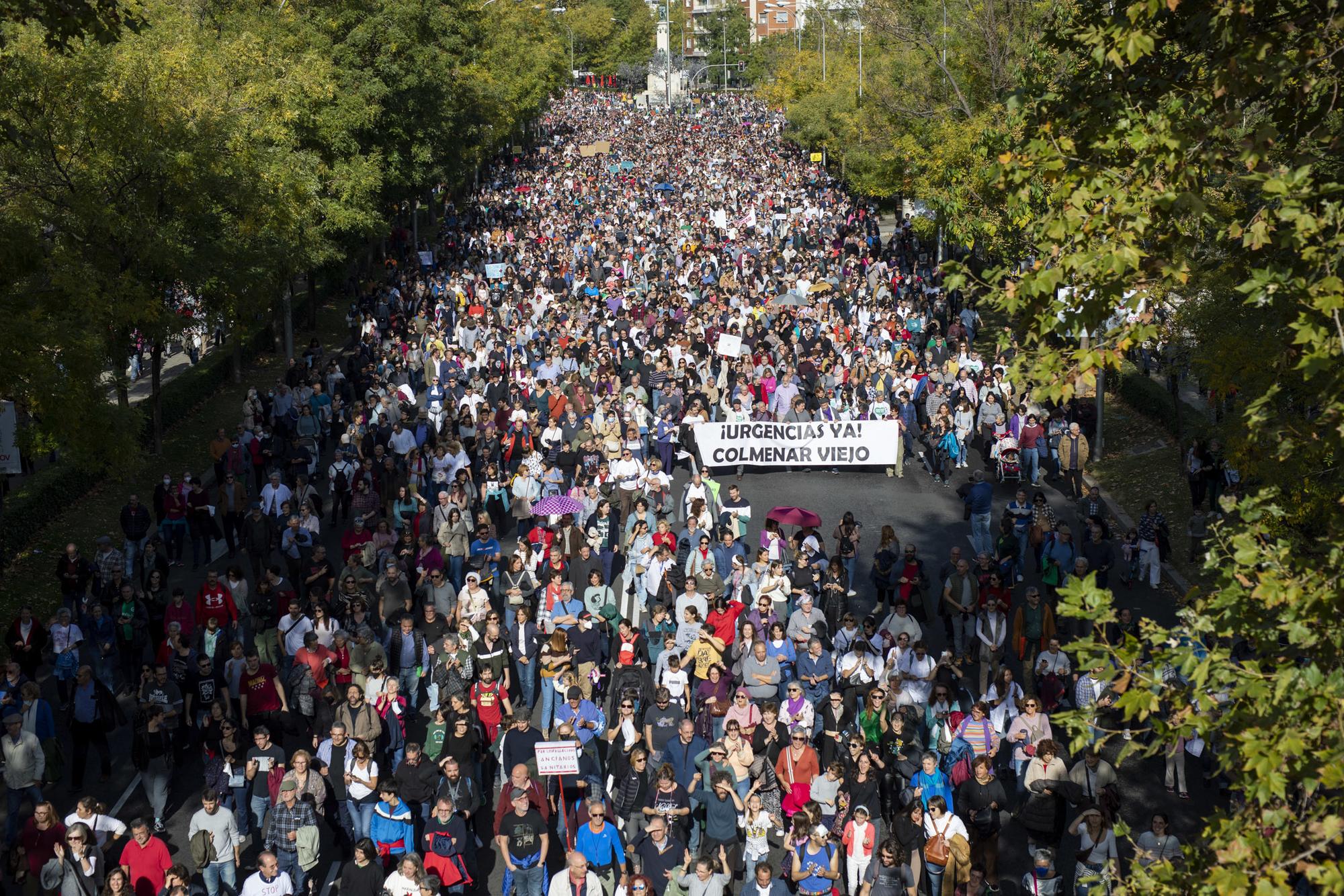 Manifestación por la Sanidad Pública en Madrid - 3