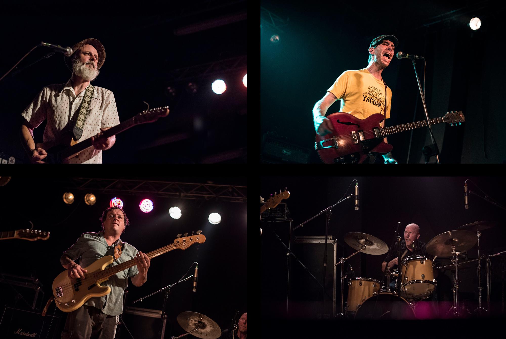 Concierto de June of 44 en Roma el 30 de mayo de 2018, el último de los cuatro que dieron en Italia