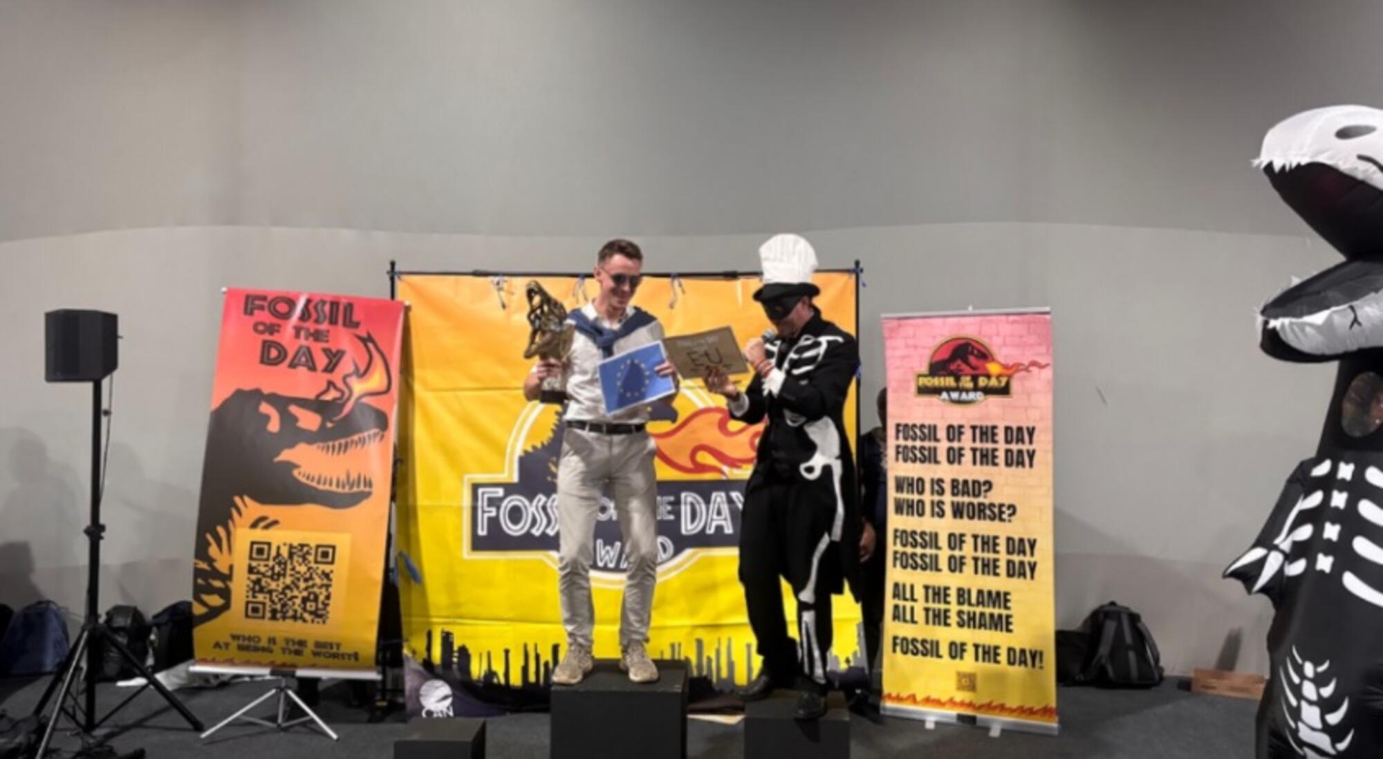 cop30 fósil del día