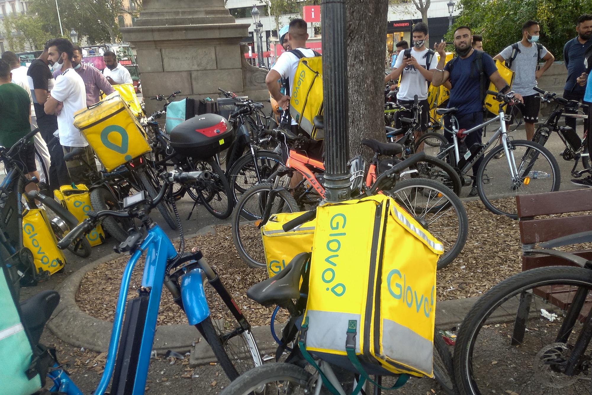 Riders Glovo Barcelona 1