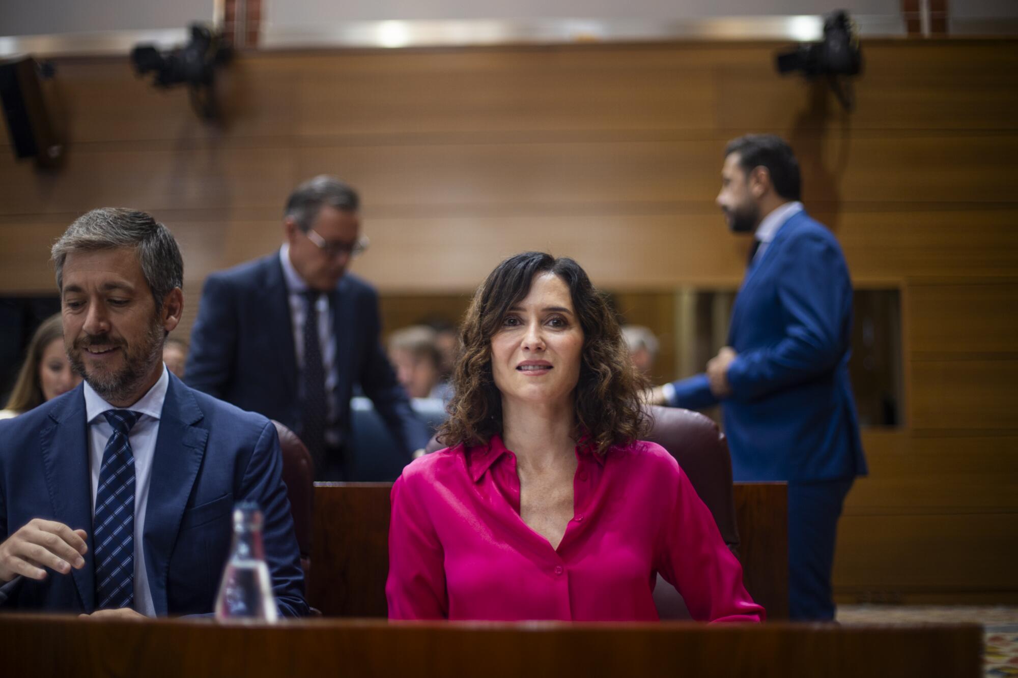 Ayuso en la asamblea 2