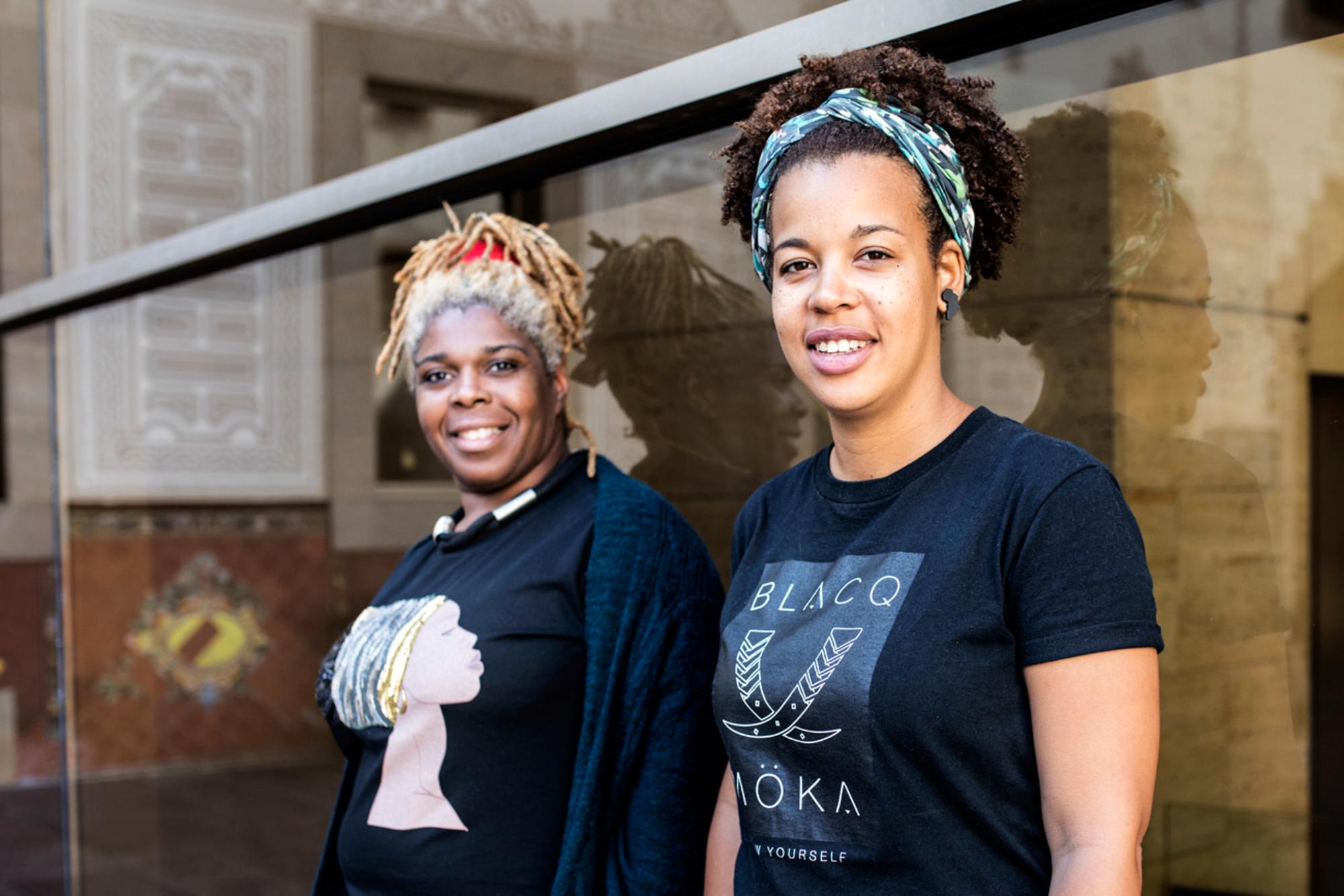 Silvia Albert y Deborah Ekoka, de Black Barcelona