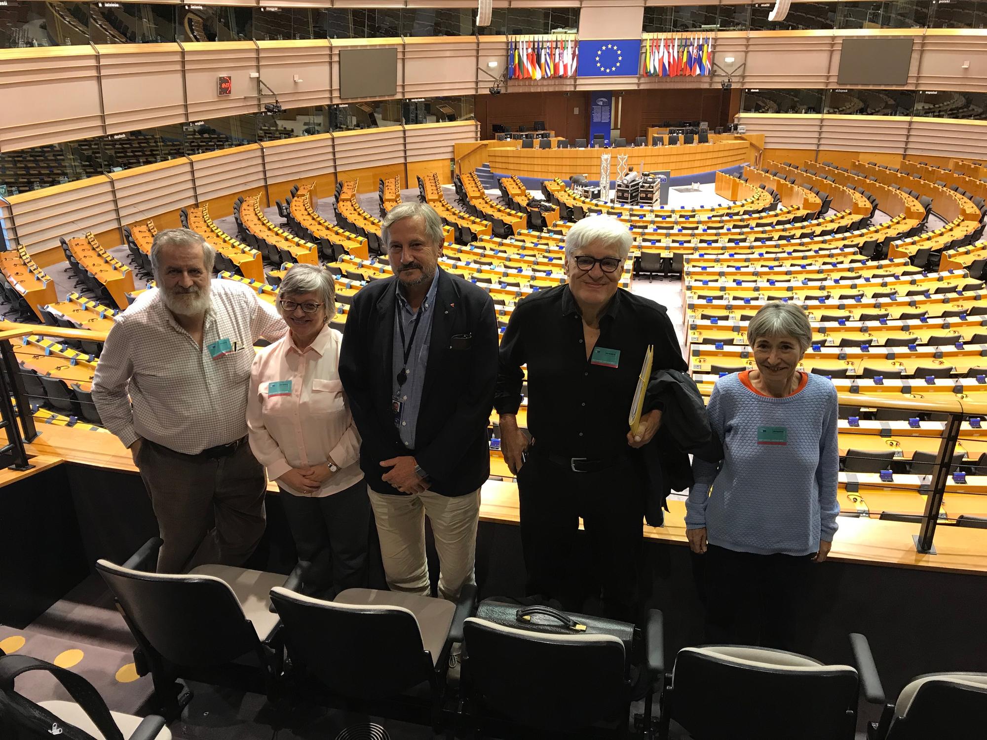 Querellantes de Billy El Niño en el Parlamento Europeo
