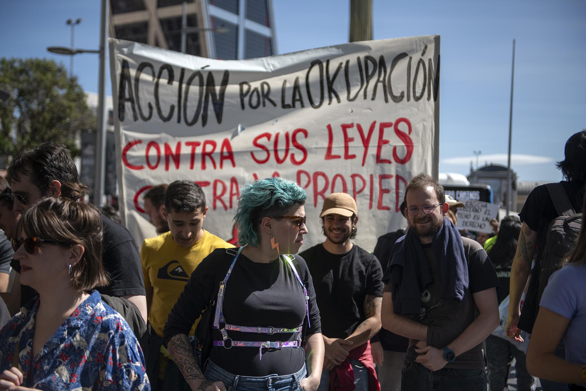 Manifestación derecho vivienda Tetuán - 6