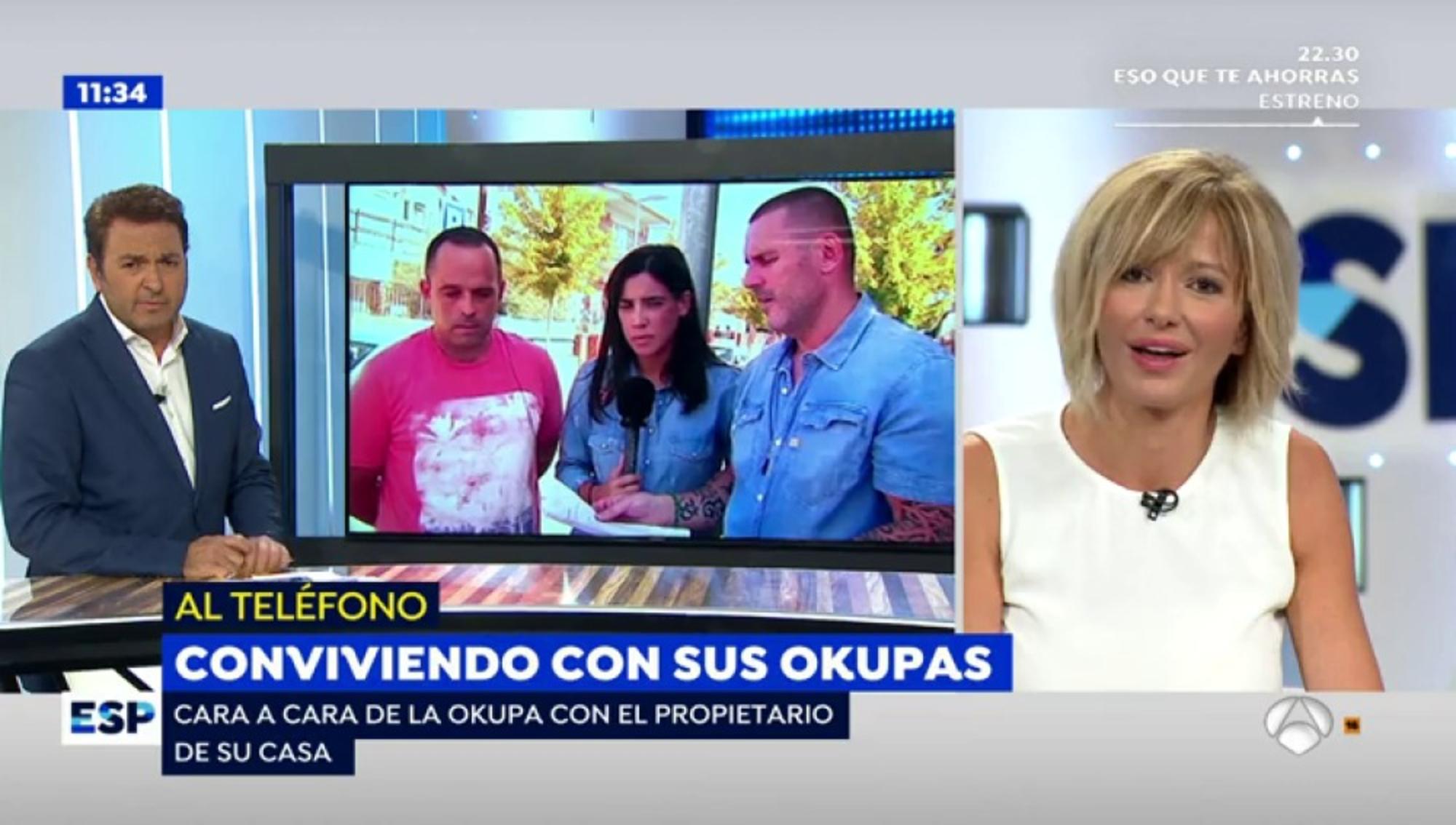 Tratamiento okupa en televisión Foto Atresmedia