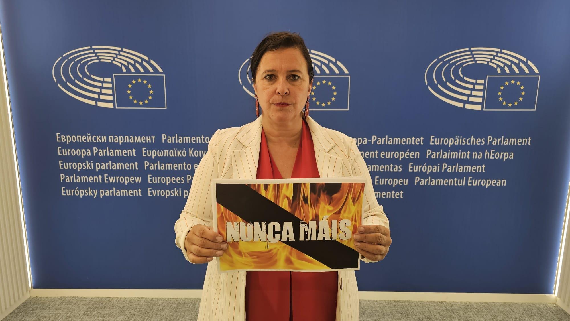 Ana Miranda en el Europarlamento