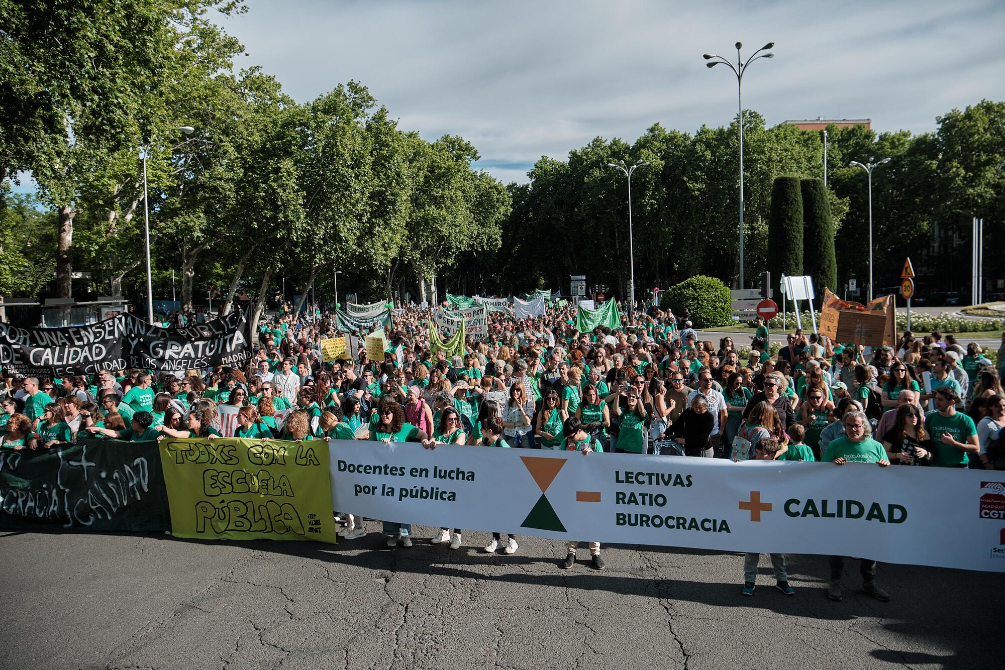 Huelga Docentes 8 Mayo - 1