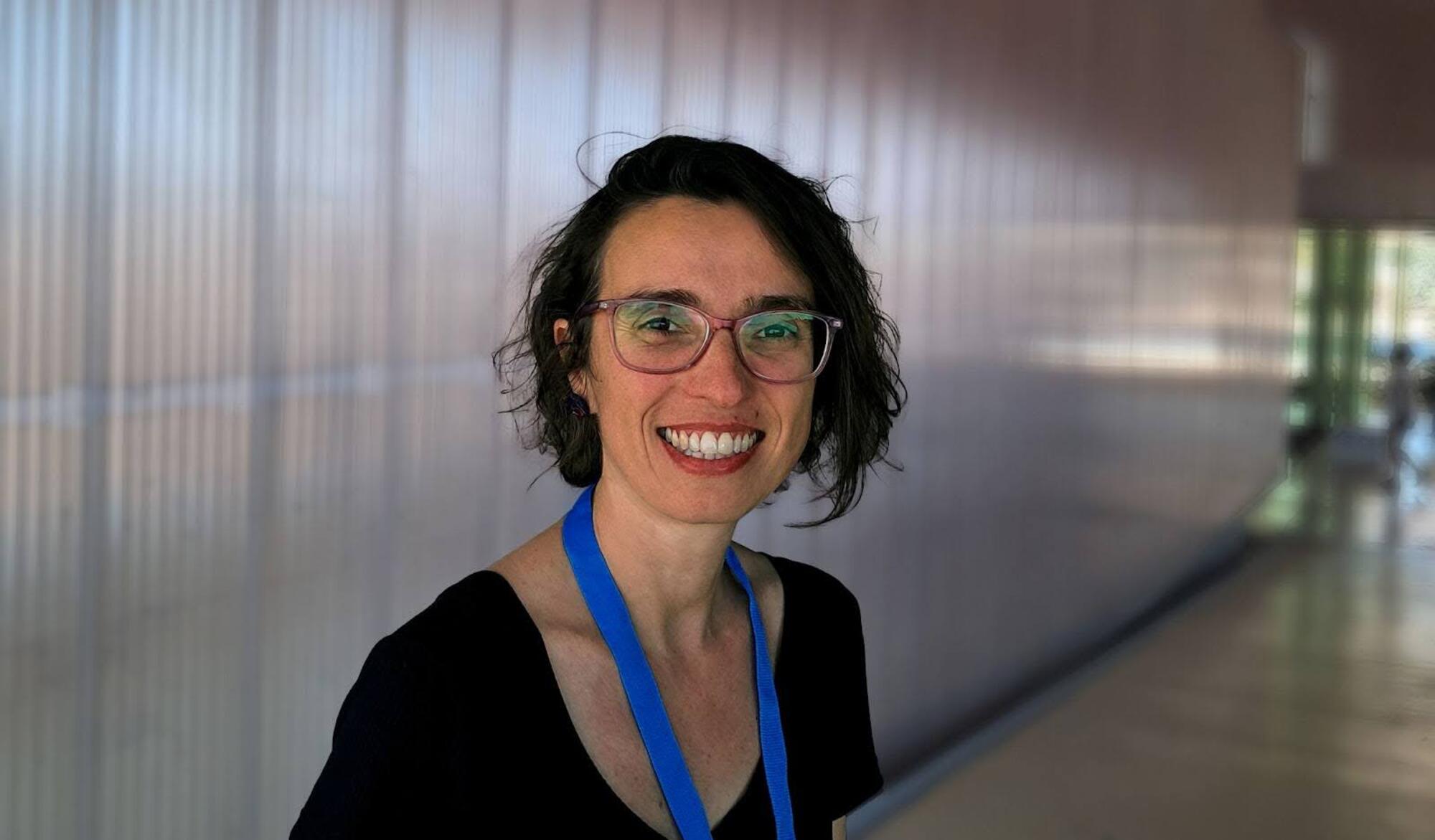  Daniela Osorio en el Congreso de economía feminista de Sevilla. (Autoría: Marina Reig)