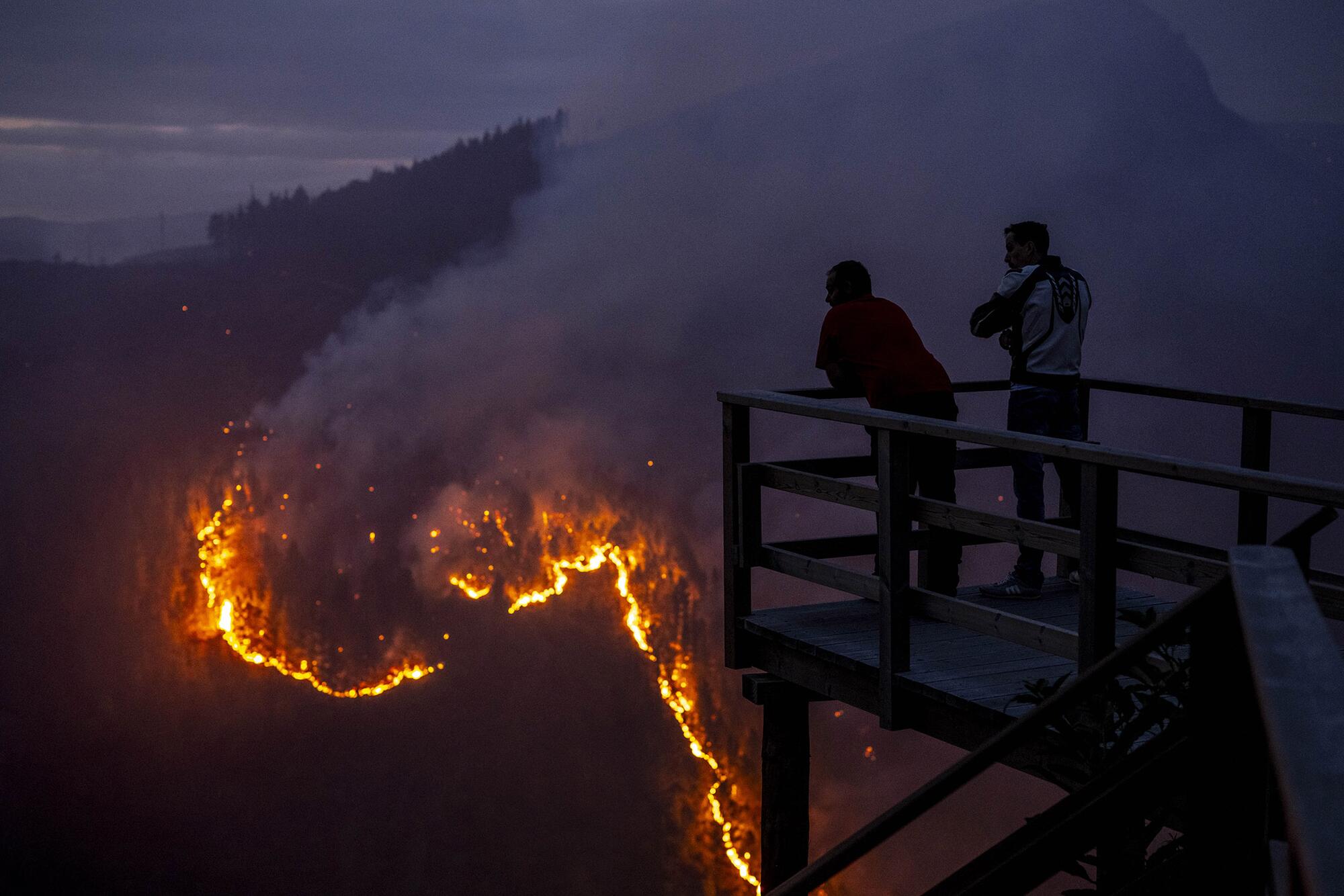 Incendio A Pobra de Brollón Lugo - 1