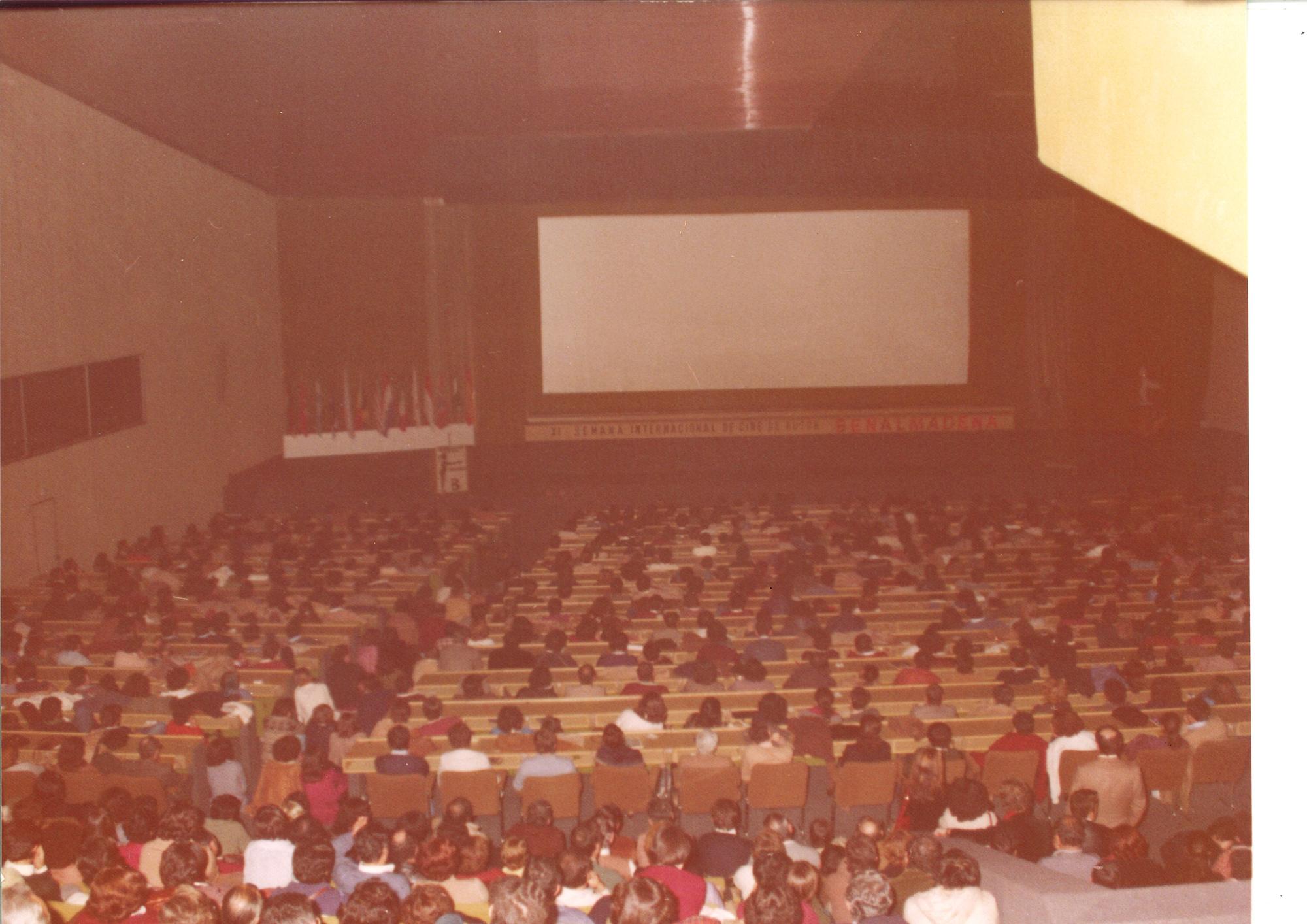La Semana Internacional de Cine de Autor de Benalmádena se celebró en el Palacio de Congresos de la Costa del Sol en 1979