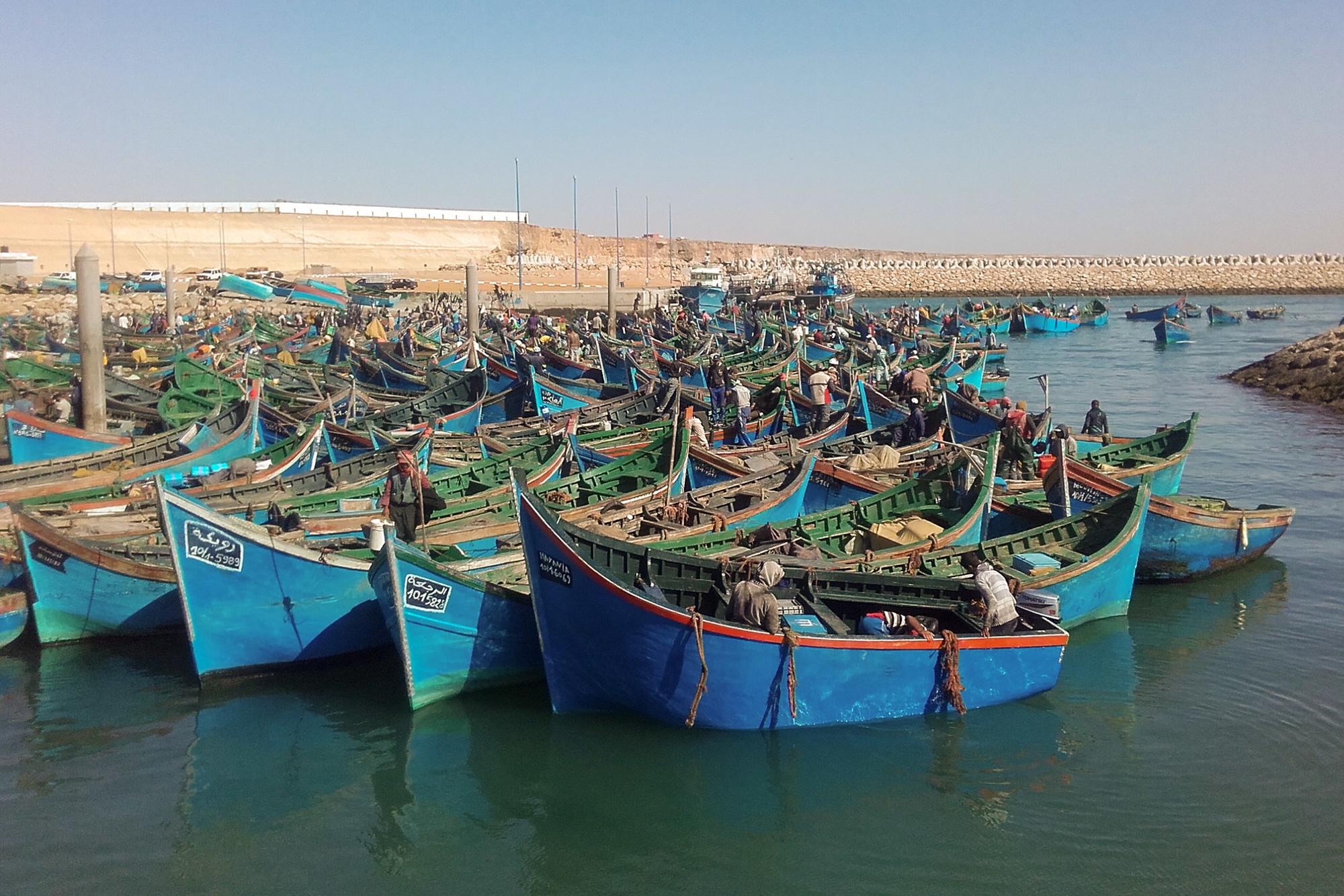 Barcos Sahara ocupado