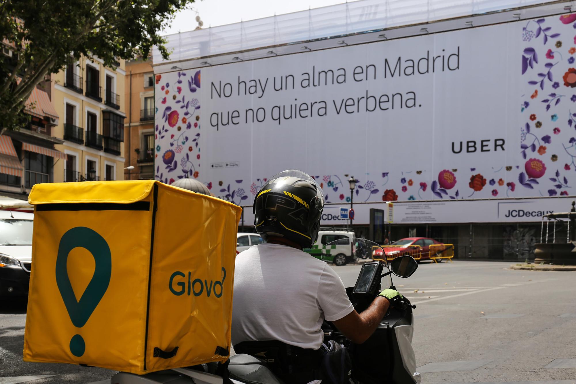 Glovo y Uber