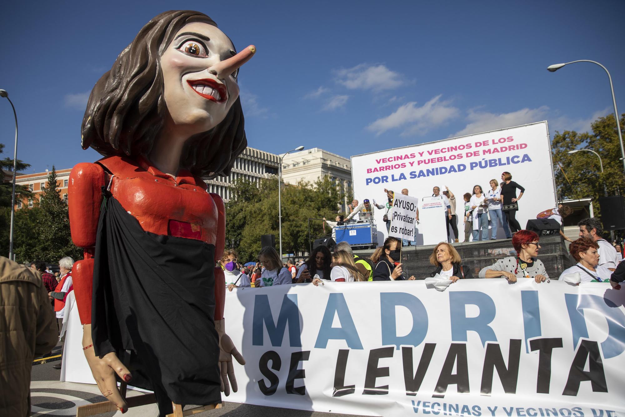 Manifestación por la Sanidad Pública en Madrid - 8