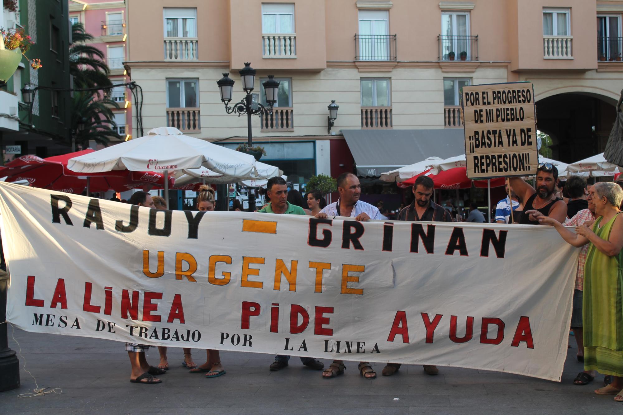 Protesta La Línea