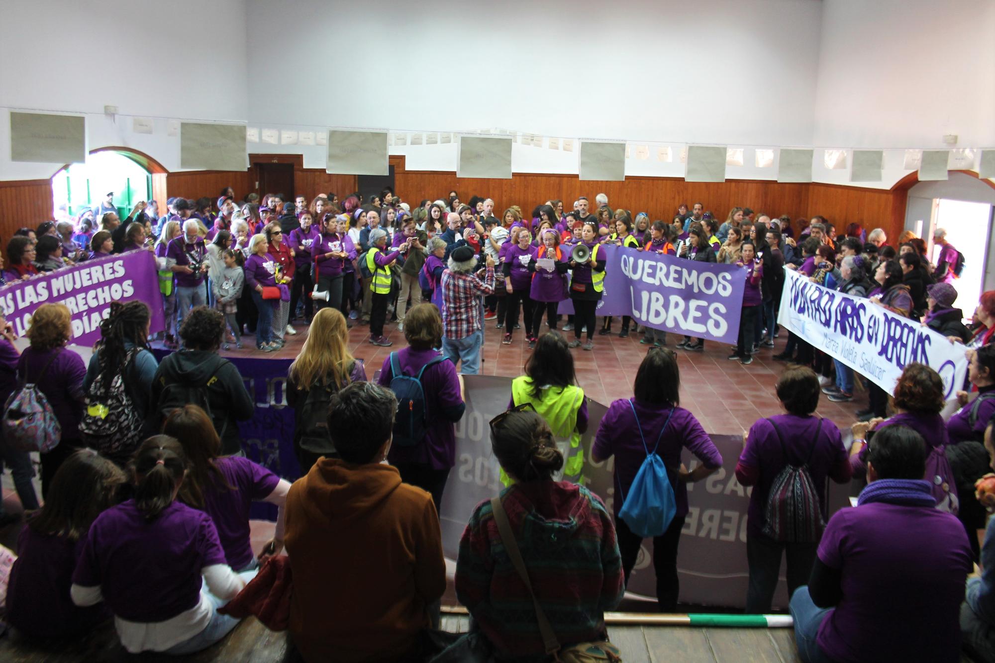 Marcha feminista Bornos 17