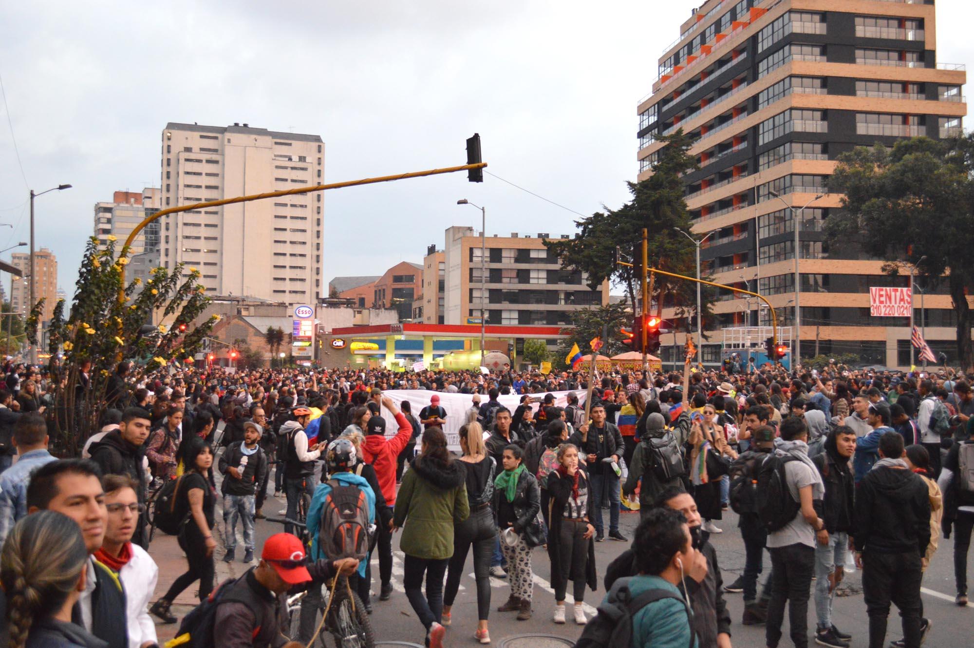 Movilizaciones en Bogotá en noviembre de 2019 - 2