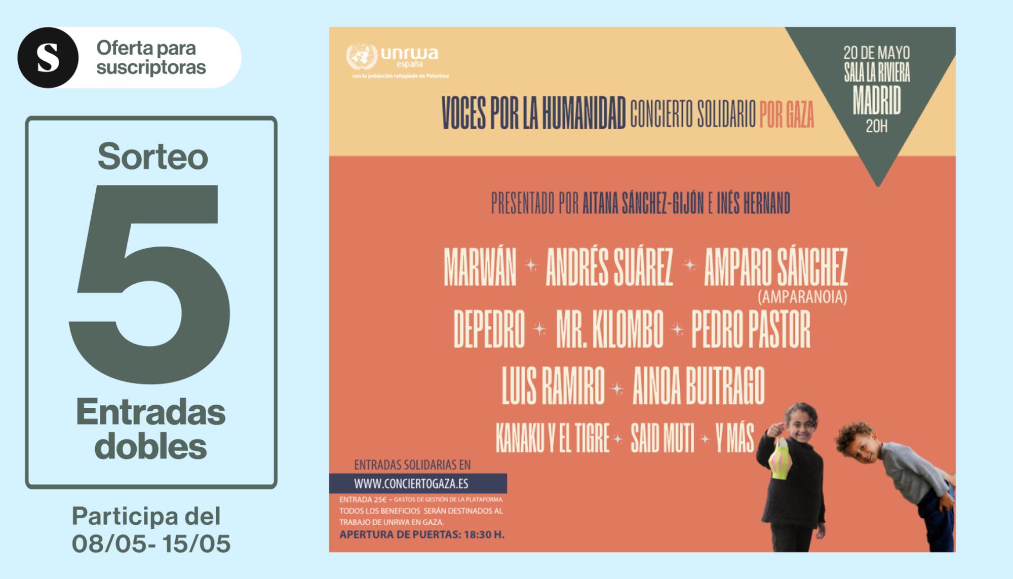 Sorteo UNRWA 2025
