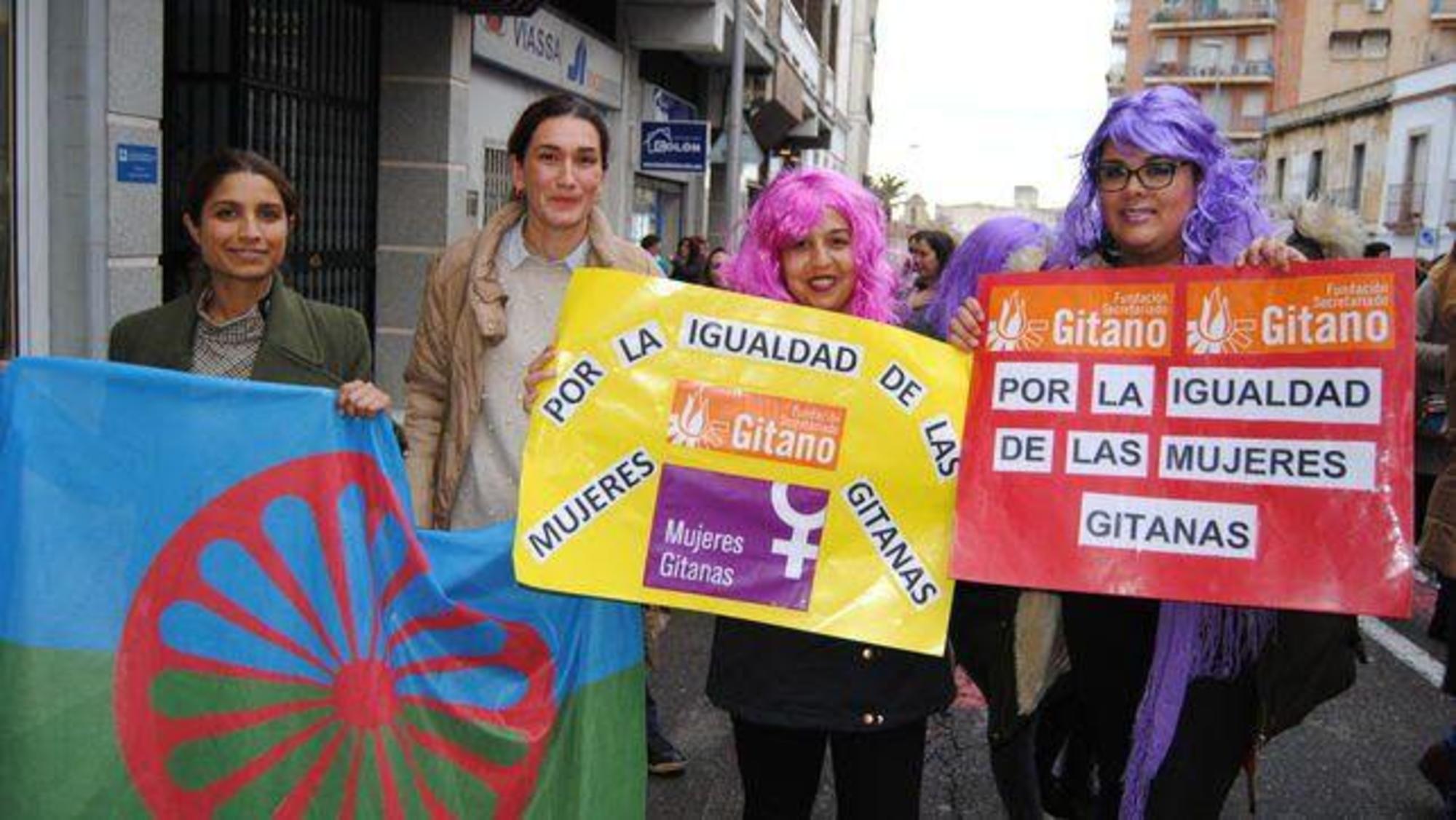 Mujeres gitanas Mérida