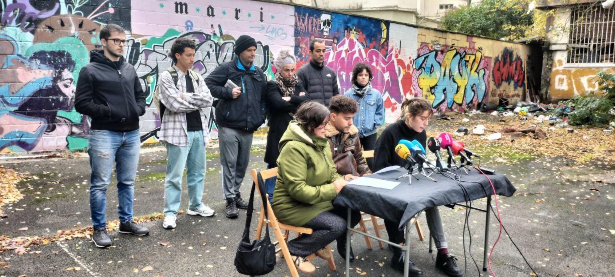 Rueda de prensa Dar Etxea y Kontseilu Sozialista - Ikastola JAso