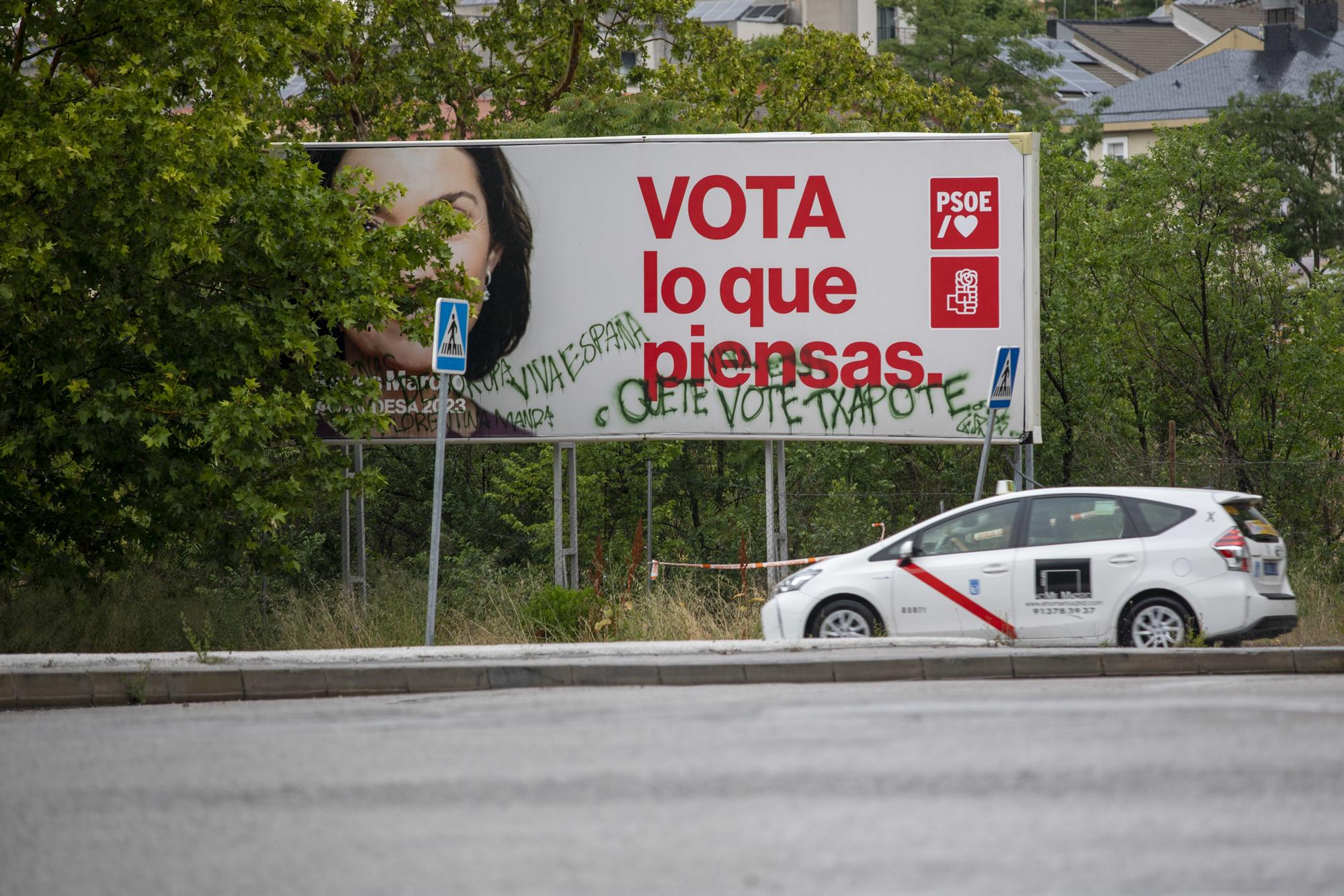 Cartel PSOE Maroto Txapote