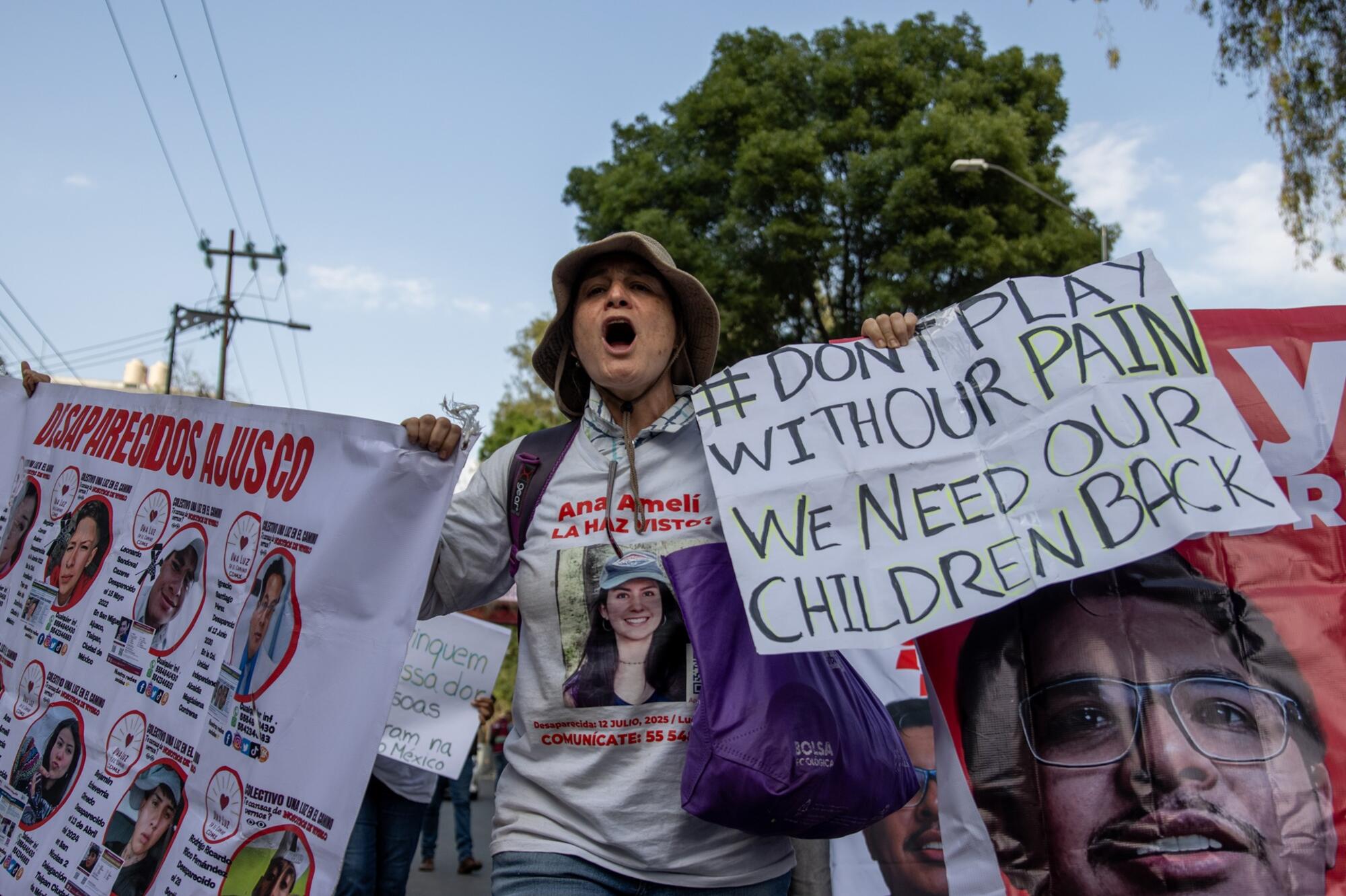 Protestas Estadio Azteca México - 1