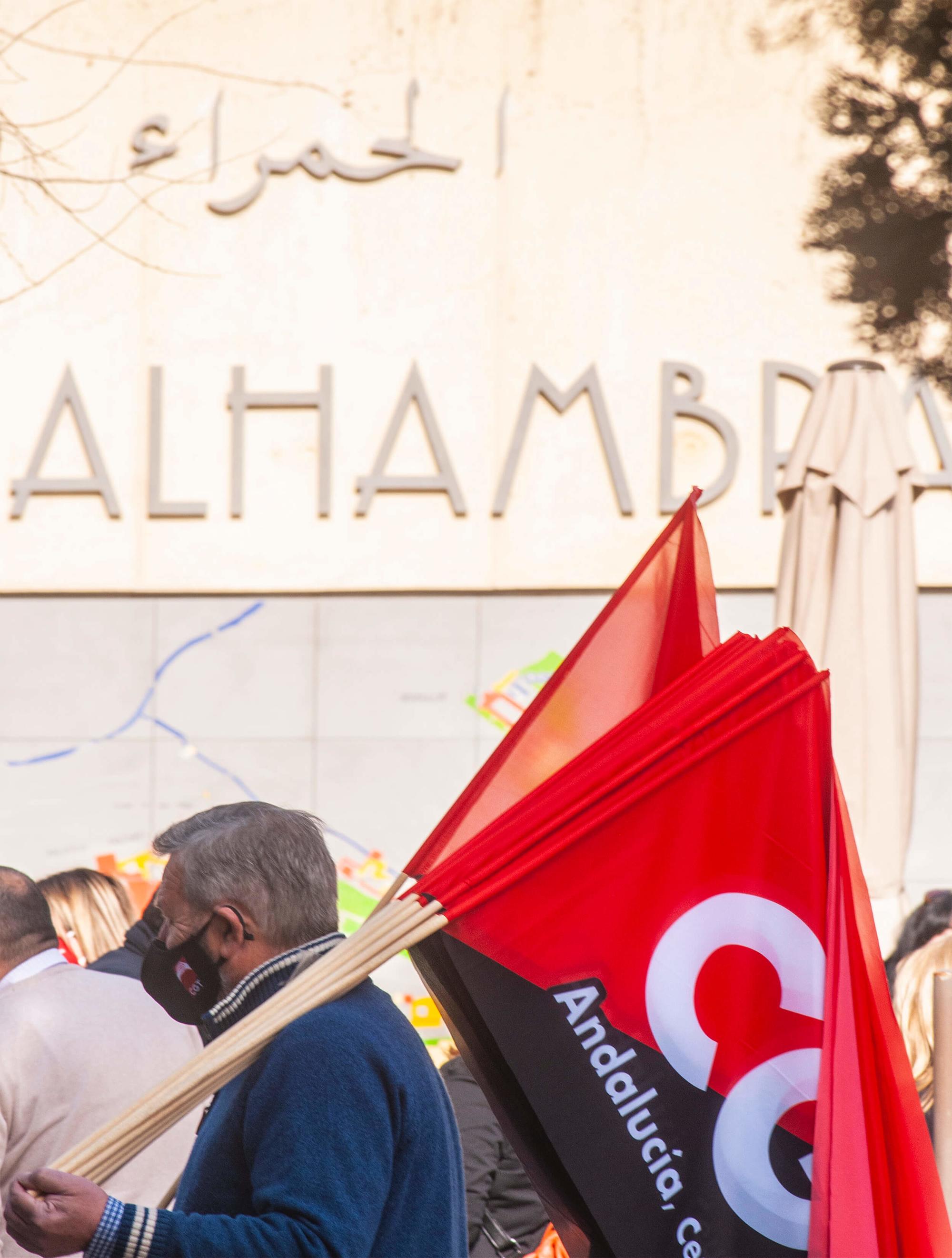 Movilización trabajadores Alhambra 02