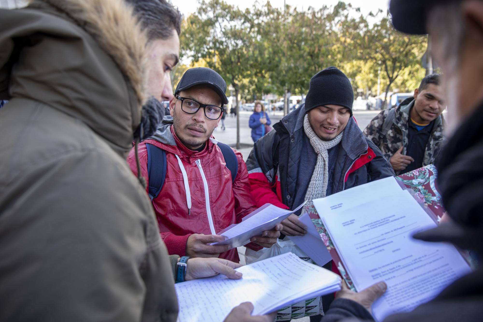 Migrantes solicitantes asilo Ayuntamiento - 1
