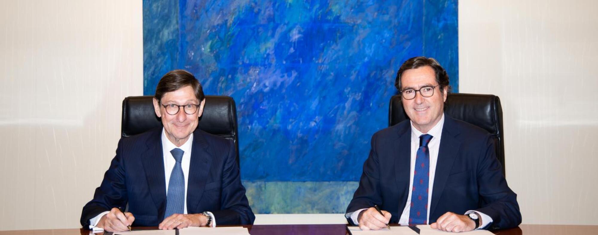 CaixaBank, Goirigolzarri, CEOE, Antonio Garamendi