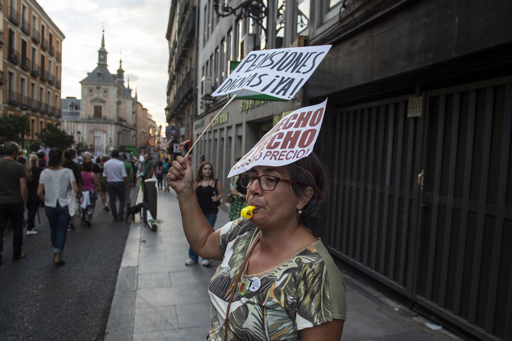 Manifestación de la PAH en Madrid VII